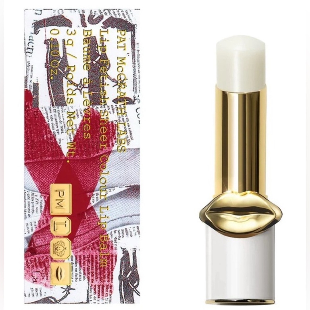 Pat McGrath Lip Fetish Sheer Colour Balm
Buildable Sheer Coverage